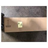 LNC Modern Farmhouse Chandelier 32 in. W Black Rectangular Dining Room Chandelier, 5-Light Kitchen Island Wood Pendant Light  Customer Returns See Pictures