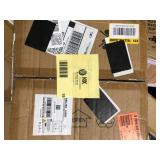 YANSUN 3-Light Black Farmhouse Semi Flush Mount Ceiling Light Fixture, Vintage Ceiling Mount for Dining Room Hallway Entryway  Customer Returns See Pictures