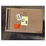 KICHLER Madison 22.75 in. 1-Light Black Outdoor Hardwired Wall Lantern Sconce with No Bulbs Included (1-Pack)  Customer Returns See Pictures