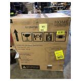 Home Decorators Collection Doveton 30 in. Single Sink Dark Walnut Bath Vanity with White Engineered Marble Top (Assembled) Customer Returns See Pictures