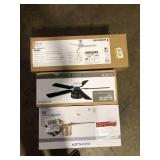 Lot of  Assorted Lighting Missing Parts Various Models and Conditions  Customer Returns See Pictures