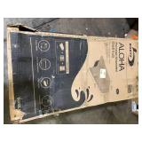 Bootz Industries Aloha 60 in. x 30 in. Soaking Bathtub with Right Drain in White Damaged    Customer Returns See Pictures