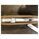 Deyidn Modern 47.24 in. Black LED Wall Sconce Set of Two with Memory Function, Dimmable and 350° Rotate  Customer Returns See Pictures