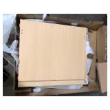 Hampton Bay 36 in. W x 24 in. D x 34.5 in. H Ready to Assemble Base Kitchen Cabinet in Unfinished with CLICKREADY Technology   Customer Returns See Pictures