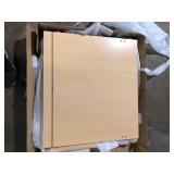 Hampton Bay 36 in. W x 24 in. D x 34.5 in. H Ready to Assemble Base Kitchen Cabinet in Unfinished with CLICKREADY Technology   Customer Returns See Pictures