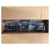 Home Decorators Collection Hazel Heights 24 in. 3-Light Black Rustic Farmhouse Bathroom Vanity Light  Customer Returns See Pictures