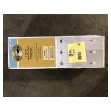 Hampton Bay Riverbrook 1-Light Brushed Nickel Mini Pendant with Frosted White Glass Shade (3-Pack)  Customer Returns See Pictures