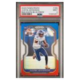 JUSTIN JEFFERSON 2020 PANINI PRIZM RED/WHITE/BLUE PRIZM ROOKIE CARD PSA MINT 9 74944267