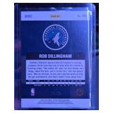 ROB DILLINGHAM 2024-25 PANINI REVOLUTIONS BLUE STORM ROOKIE CARD 24/25