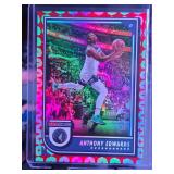 ANTHONY EDWARDS 2022-23 PANINI NBA HOOPS ORANGE GRAVITY 34/75