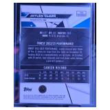 JAYLEN CLARK 2023-24 TOPPS FINEST ROOKIE CARD BLACK REFRACTOR 10/20