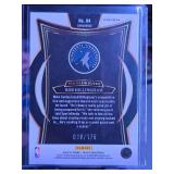 ROB DILLINGHAM 2024-25 SELECT CONCOURSE MAROON PRIZM ROOKIE CARD 030/175