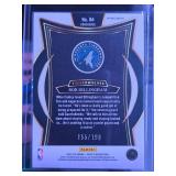 ROB DILLINGHAM 2024-25 SELECT RED PRIZM ROOKIE CARD 155/199