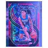 ROB DILLINGHAM 2024-25 SELECT PREMIER LEVEL RED SCOPE ROOKIE CARD 42/249