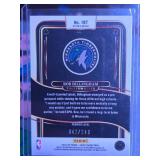 ROB DILLINGHAM 2024-25 SELECT PREMIER LEVEL RED SCOPE ROOKIE CARD 42/249