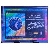 ANTHONY EDWARDS 2024-25 PANINI COURT KINGS ARTISTRY IN MOTION 122/125