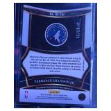 TERRENCE SHANNON JR 2024-25 PANINI SELECT ROOKIE SIGNATURES ROOKIE CARD AUTO RED 88/99