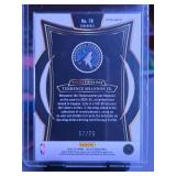 TERRENCE SHANNON JR 2024-25 SELECT CONCOURSE ROOKIE CARD WHITE DISCO PRIZM 57/75