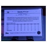 TRISTEN NEWTON 2024-25 TOPPS CHROME BLUE REFRACTOR ROOKIE CARD 43/150