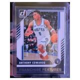 ANTHONY EDWARDS 2024-25 PANINI DONRUSS FRANCHISE FEATURES