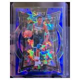 ANTHONY EDWARDS 2024-25 PANINI SELECT CONCOURSE BLUE CRACKED ICE