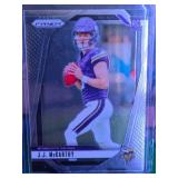 JJ MCCARTHY 2024 PANINI PRIZM ROOKIE CARD