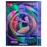 JJ MCCARTHY 2024 PANINI PRIZM PORTALS GREEN ROOKIE CARD