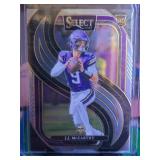 JJ MCCARTHY 2024 PANINI PRIZM PREMIER LEVEL ROOKIE CARD