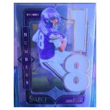 JUSTIN JEFFERSON 2024 PANINI SELECT NUMBERS 18