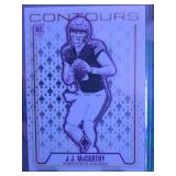 JJ MCCARTHY 2024 PANINI PHOENIX CONTOURS ROOKIE CARD