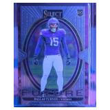 DALLAS TUNRER 2024 PANINI SELECT FUTURE ROOKIE CARD