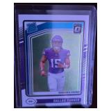 DALLAS TURNER 2024 PANINI DONRUSS OPTIC RATED ROOKIE CARD