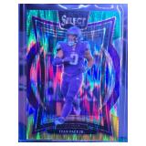 IVAN PACE JR 2024 PANINI SELECT CONCOURSE GREEN & YELLOW PRIZM SHOCK