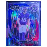 WILL REICHARD 2024 PANINI SELECT CLUB LEVEL BLUE & RED PRIZM SHOCK & WILL REICHARD 2024 PANINI DONRUSS OPTIC RATED ROOKIE CARD