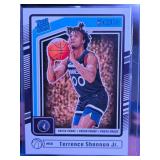TERRENCE SHANNON JR 2024-25 PANINI DONRUSS RATED ROOKIE CARD