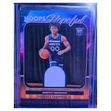 TERRENCE SHANNON JR 2024-25 NBA HOOPS HOPEFUL PATCH ROOKIE CARD