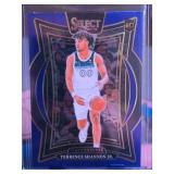 TERRENCE SHANNON JR 2024-25 PANINI SELECT CONCOURSE BLUE ROOKIE CARD