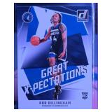 ROB DILLINGHAM 2024-25 PANINI DONRUSS GREAT X-PECTATIONS ROOKIE CARD