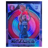 ROB DILLINGHAM 2024-25 PANINI TOTALLY CERTIFIED ON TARGET ROOKIE CARD