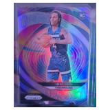 ROB DILLINGHAM 2024-25 PANINI PRIZM INSTANT IMPACT TRUE SILVER ROOKIE CARD