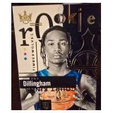 ROB DILLINGHAM 2024-25 PANINI COURT KINGS ROOKIE CARD