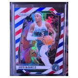 JADEN MCDANIELS 2024-25 PANINI RED/WHITE/BLUE PRIZM