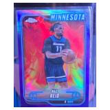 NAZ REID 2025 TOPPS CHROME PURPLE REFRACTOR