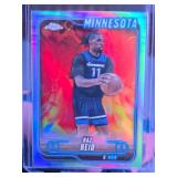 NAZ REID 2025 TOPPS CHROME REFRACTOR