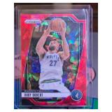 RUDY GOBERT 2024-25 PANINI PRIZM RED CRACKED ICE