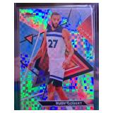 RUDY GOBERT 2024 TOPPS FINEST CHECKERBOARD REFRACTOR
