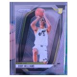 DERECK LIVELY II RED CRACKED ICE & CODY WILLIAMS ROOKIE CARD