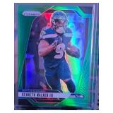 KENNETH WALKER III PRIZM GREEN & AARON JONES OPTIC PLAY ACTION