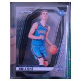 BUB CARRINGTON RED CRACKED ICE ROOKIE CARD & NIKOLA TUPOC ROOKIE CARD