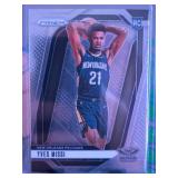 PACUME DADIET RED CRACKED ICE ROOKIE CARD & YVES MISSI ROOKIE CARD